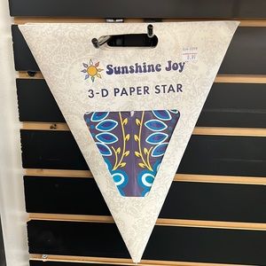 3D Paper Star